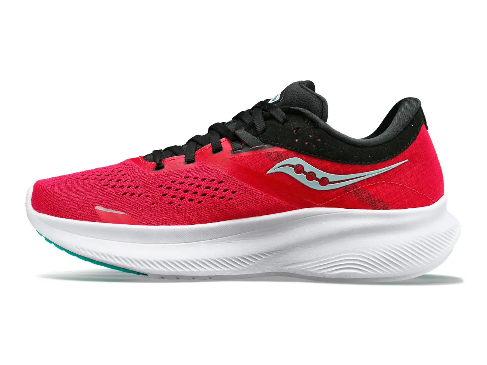 Saucony Ride 16 Damen Laufschuhe Rose/Schwarz