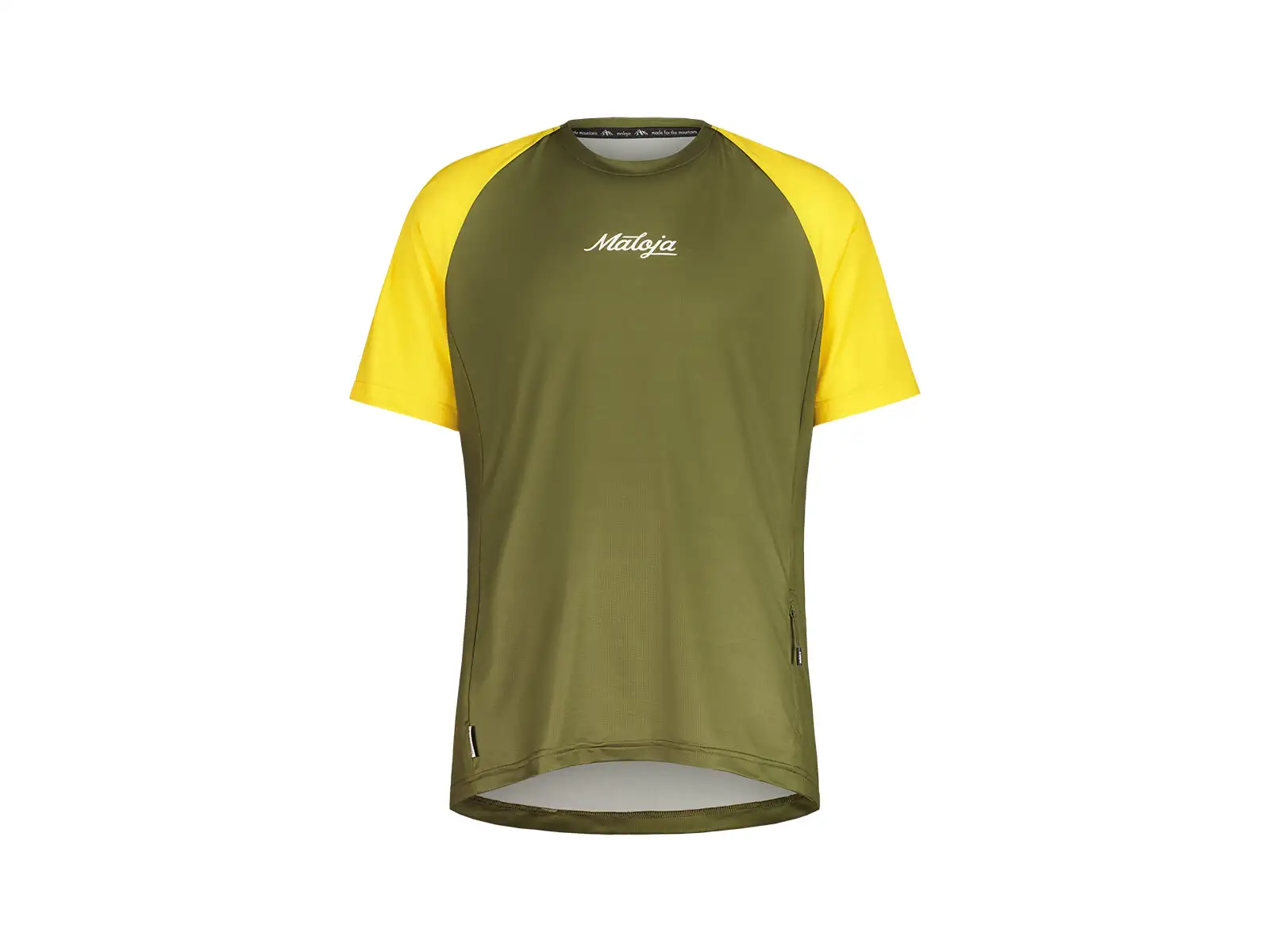 Maloja DentroM Multi Herren-Trikot kurzarm Moos