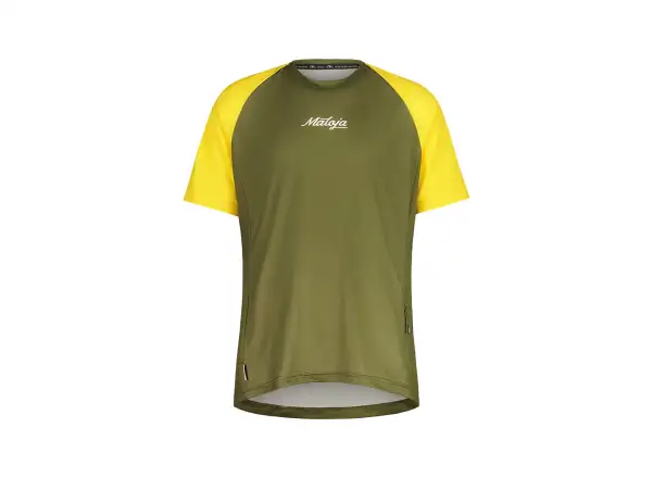 Maloja DentroM Multi Herren-Trikot kurzarm Moos