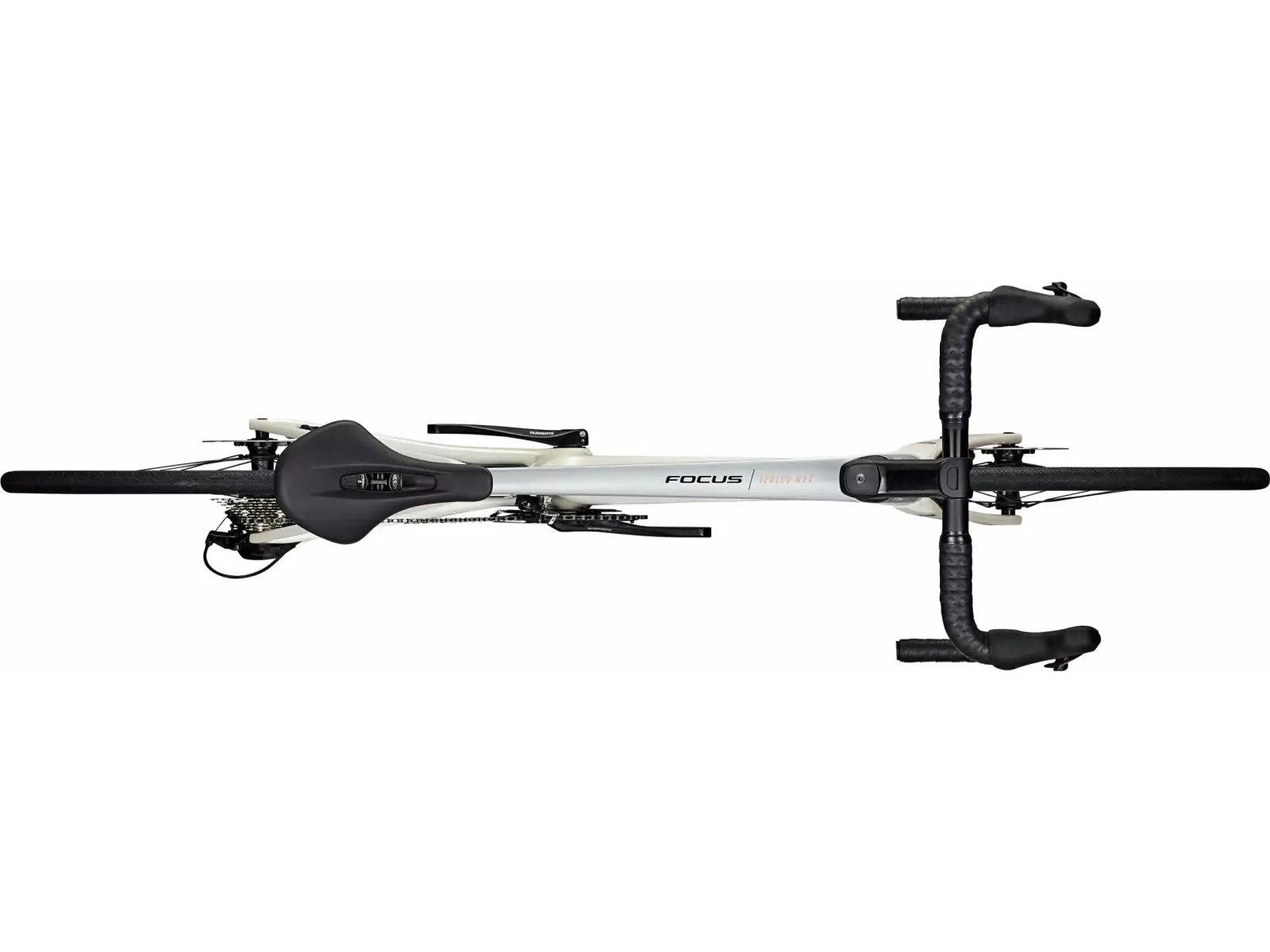 Focus Izalco MAX 8.7 DI Rennrad Silber glänzend/Weiß Metallic glänzend