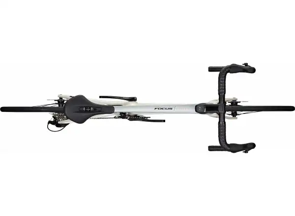 Focus Izalco MAX 8.7 DI Rennrad Silber glänzend/Weiß Metallic glänzend