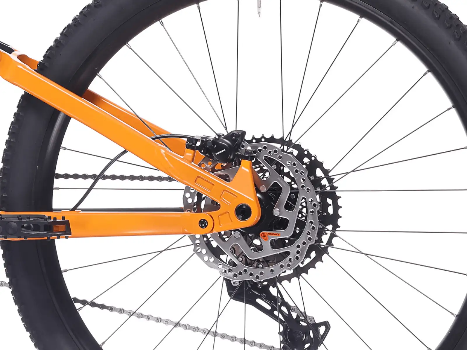 Rock Machine Blizz FS 30-27 Mountainbike Matte Lava Orange