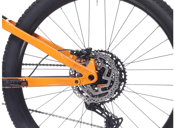 Rock Machine Blizz FS 30-27 Mountainbike Matte Lava Orange