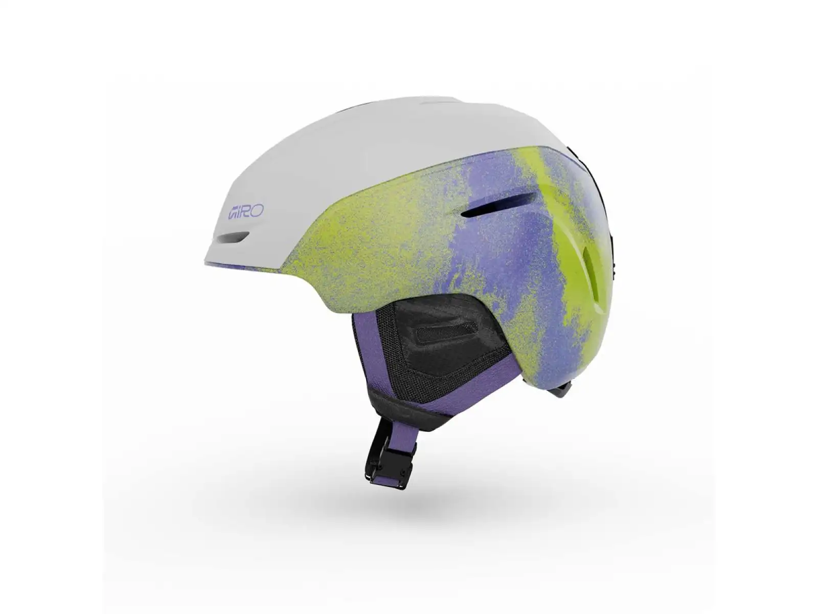 Giro Neo Jr. Skihelm Mattweiß/Flo Green