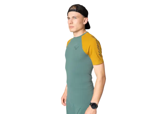 Dynafit Ultra S-Tech Herren T-Shirt Kurzarm Atlantic
