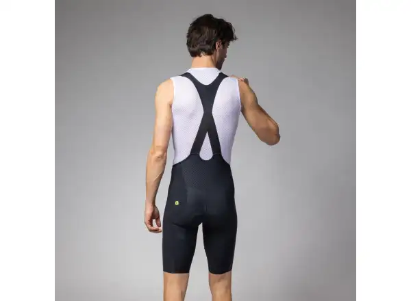 Alé Voltage Herren Radhose mit Polster und Trägern blau