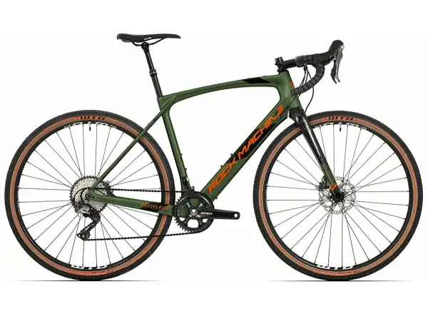 Rock Machine Gravelride CRB 900 in khaki/orange gravel bike.
