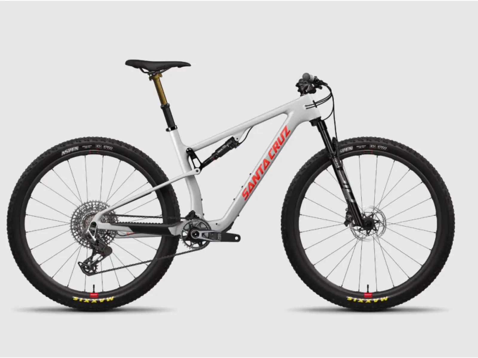 Santa Cruz Blur 4 CC X0 AXS RSV 29" Mountainbike Matte Silver