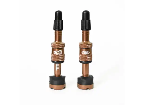 E-13 Quick Fill Tubeless Ventile 16-24 mm 2 Stück Bronze