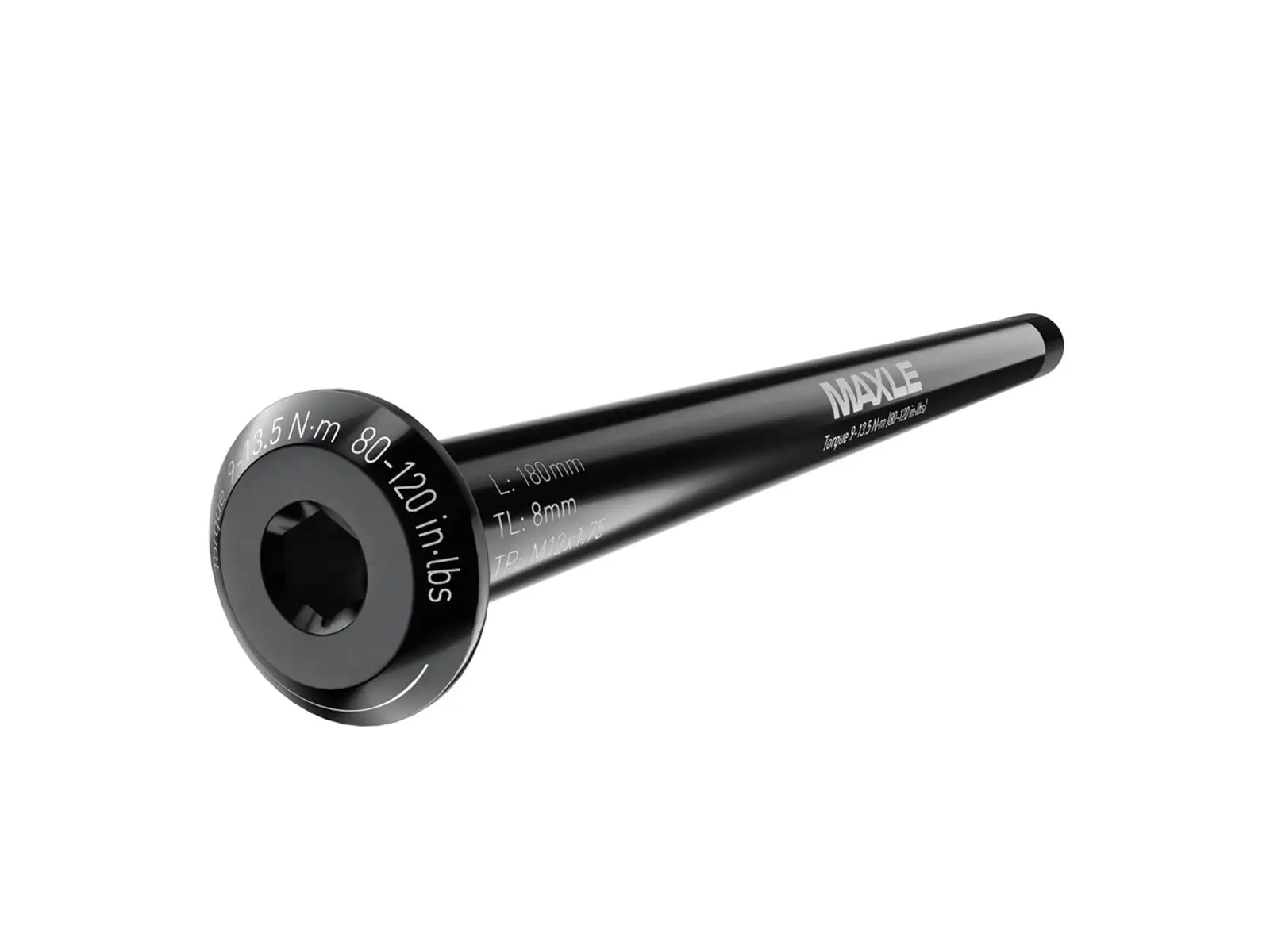 Rock Shox Maxle Stealth Boost Hintere Steckachse 180 mm Gewinde M12×1,0 Länge 13 mm