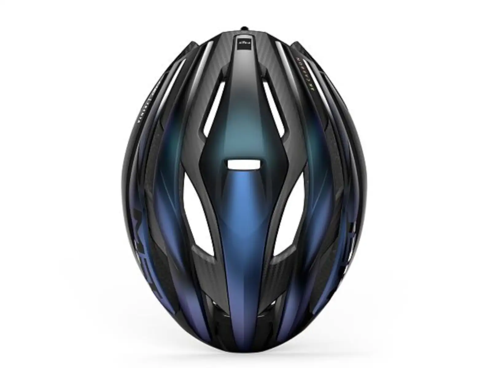 MET Trenta 3K Carbon MIPS Helm Blue Iridescent/Matt