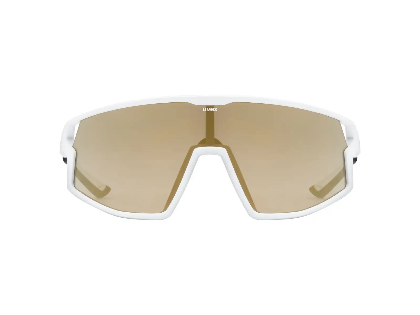 Uvex Skyryse Sonnenbrille White Matt/Mirror Gold