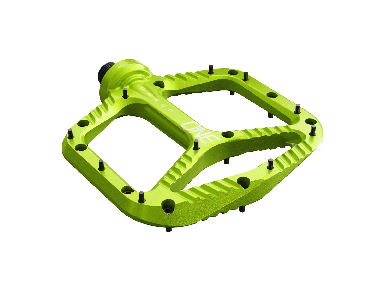 OneUP Aluminium Pedale grün