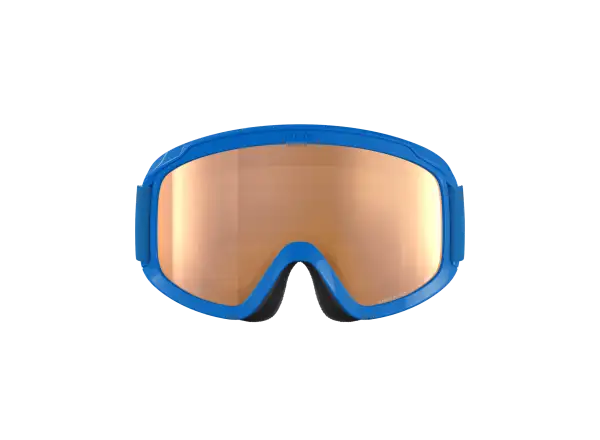 POC POCito Retina Kinder Skibrille Fluoreszierendes blau/Hellorange