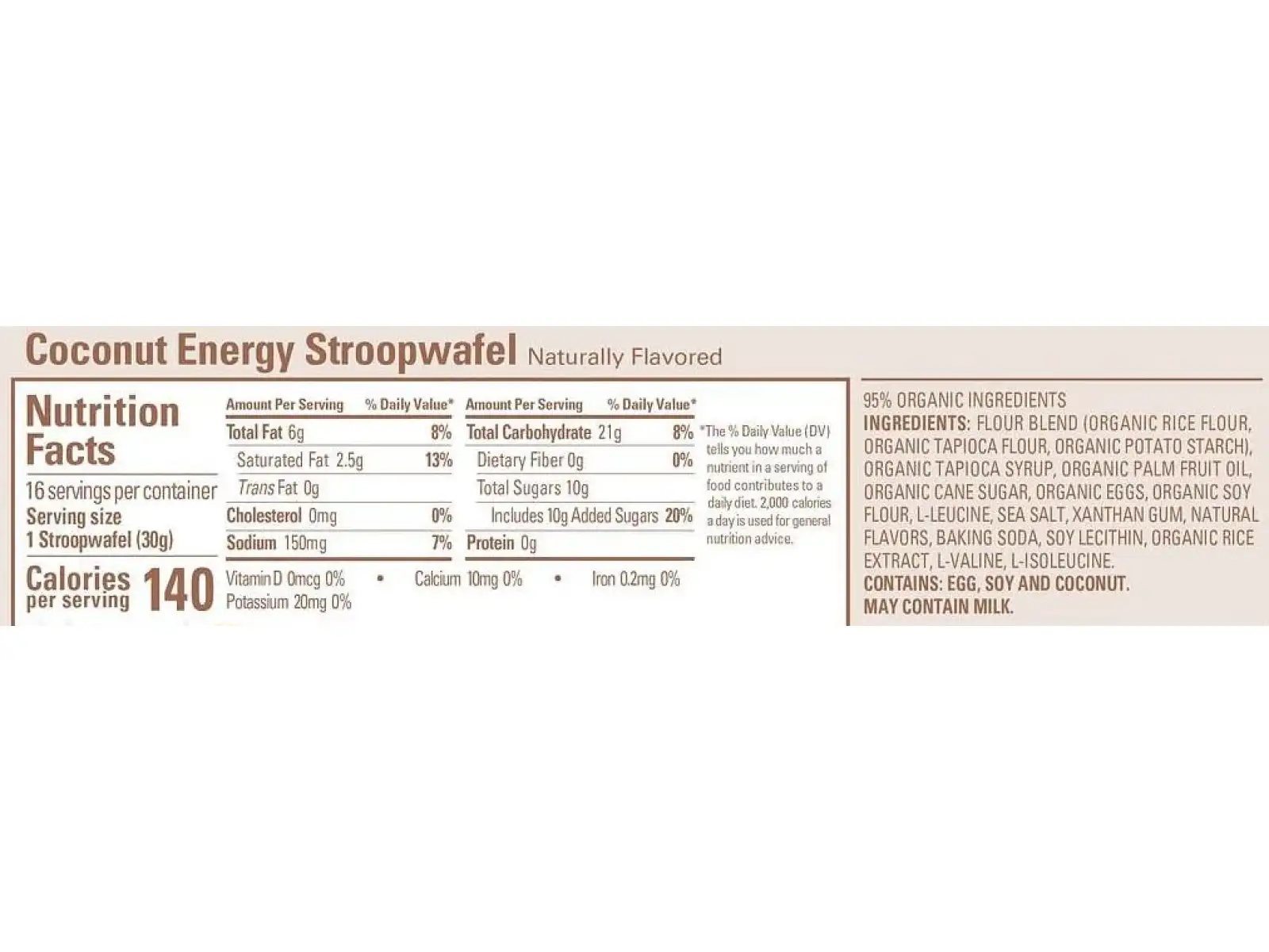 GU Energy Waffel Kokos 32 g