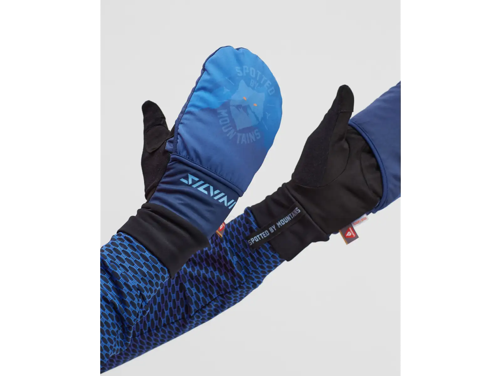 Silvini Montignoso Primaloft Handschuhe Blau/Orange
