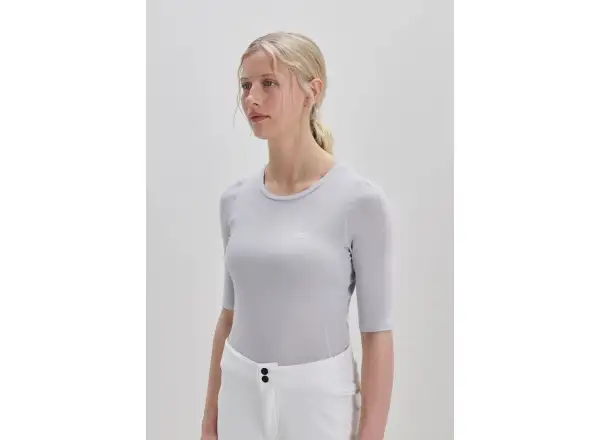 POC Layer Mid Damen-Unterhemd Kurzarm Granite Grey