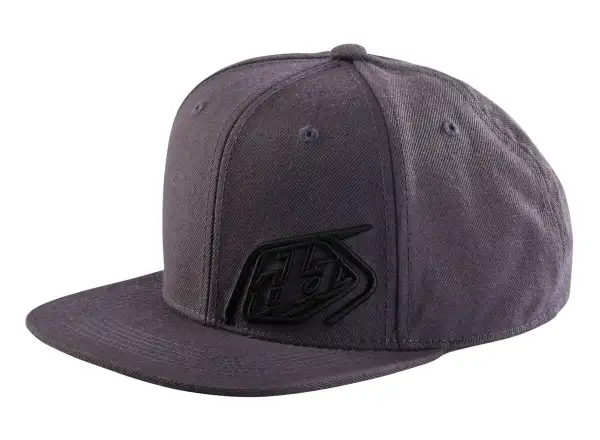 Troy Lee Designs Slice Snapback Kappe Gray/Charcoal
