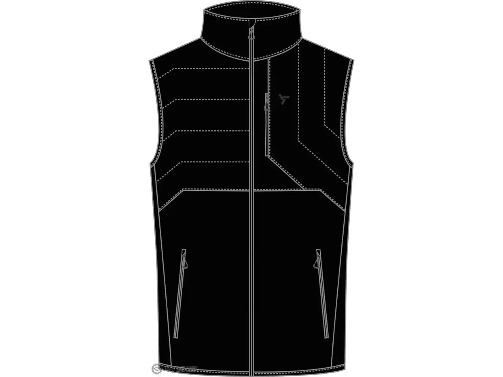 Silvini Fiscalina Damenweste Black