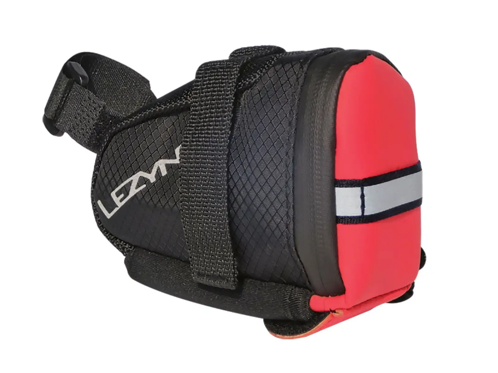 Lezyne Caddy Satteltasche 0,3 l rot/schwarz Größe S
