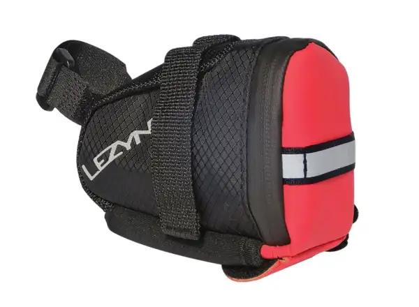 Lezyne Caddy Satteltasche 0,3 l rot/schwarz Größe S
