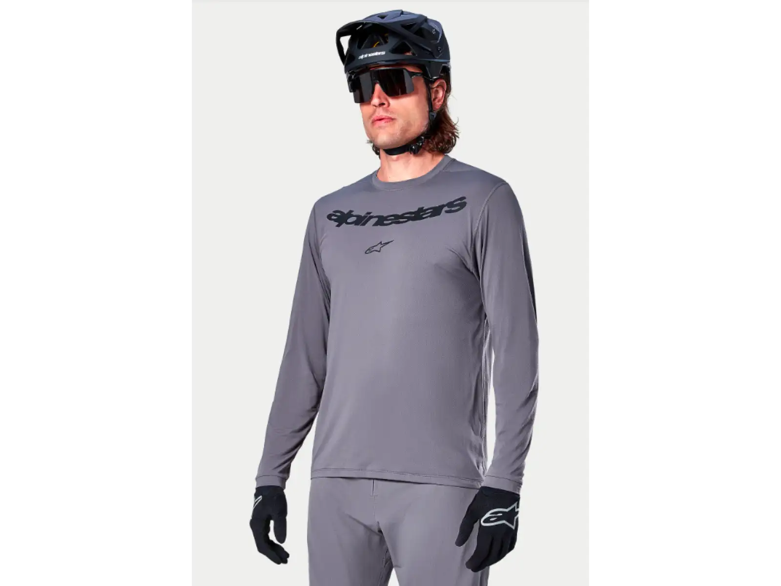 Alpinestars A-Dura Rocker Herrentrikot Langarm Dark Grey