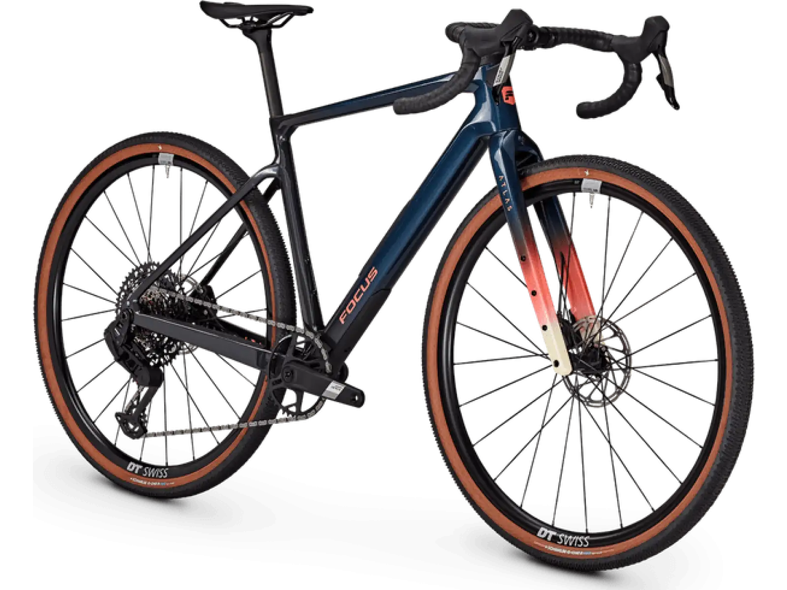 Focus Atlas 8.8 Apex Gravelbike Azurblue/Diamondblack