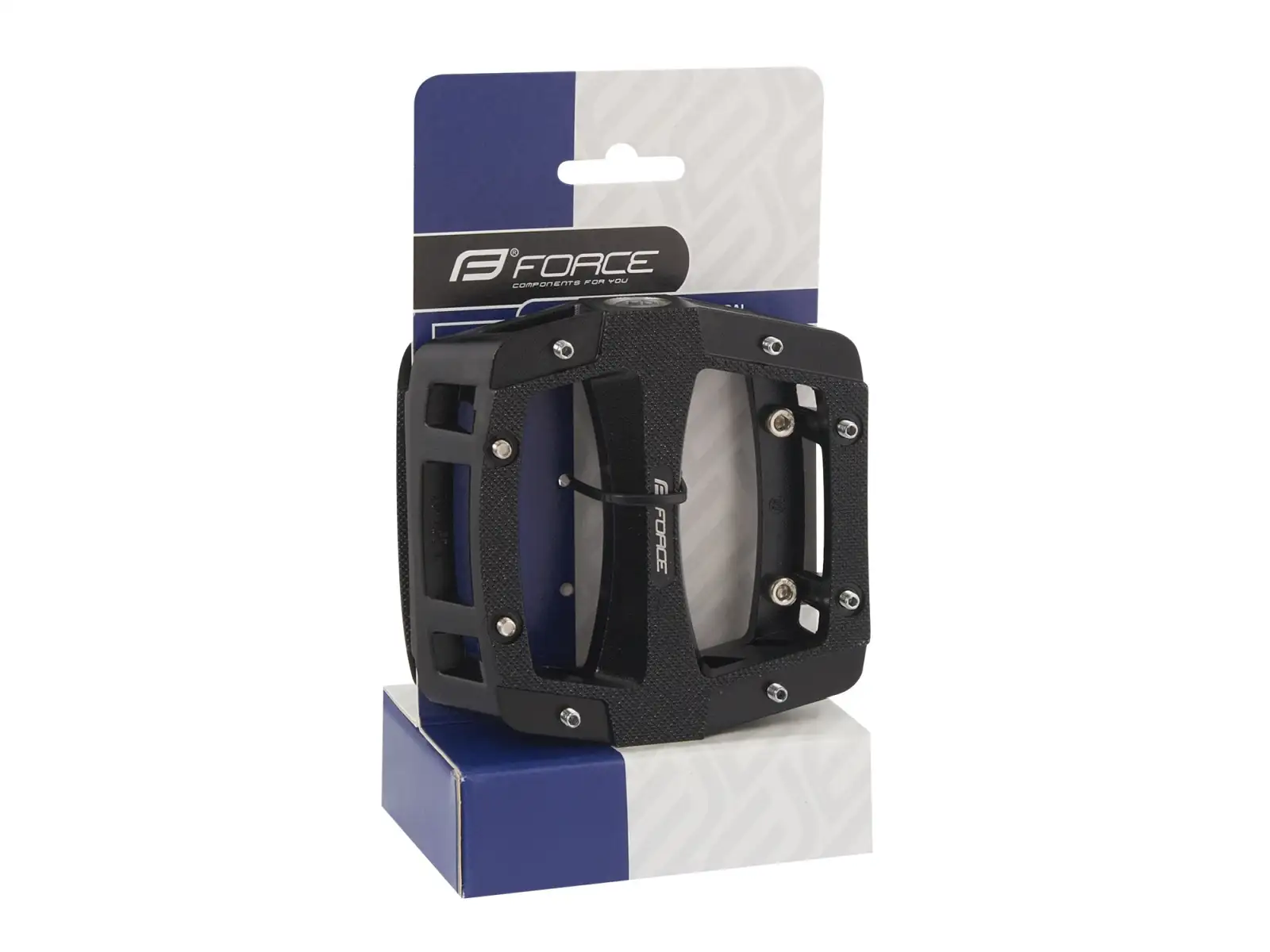 Force BMX/Downhill Pedale Schwarz