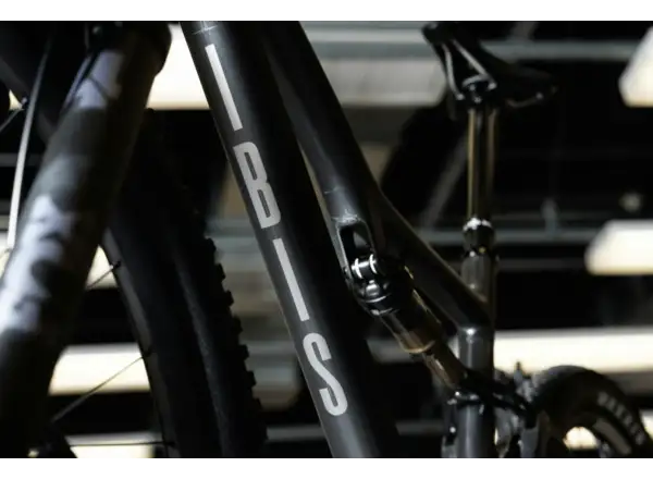 Ibis Exie US GX AXS T-Type vollgefedertes Mountainbike Clear Charcoal