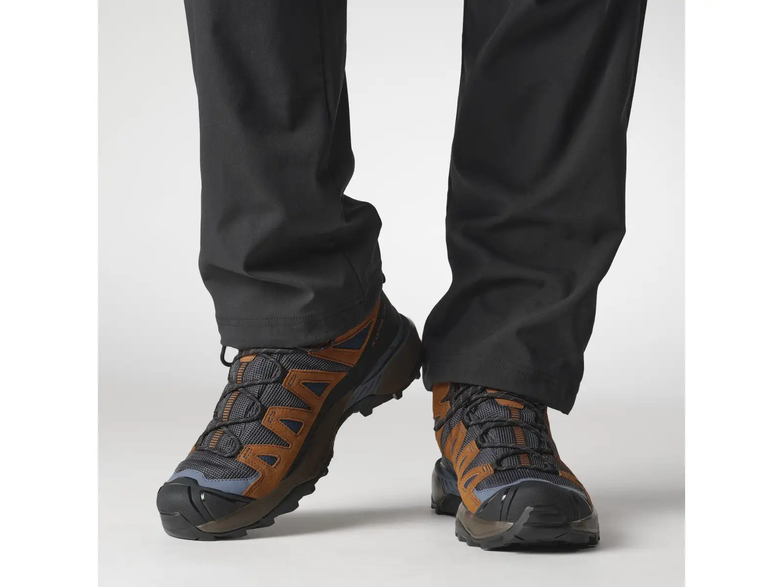 Salomon X Ultra 360 LDR MID GTX Herren Wanderschuhe Blue Nights/Caramel Cafe/Grisaille