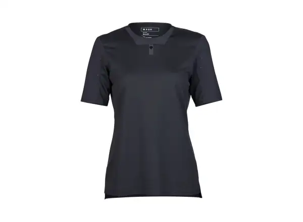Fox Defend Damen-Trikot kurzarm Schwarz