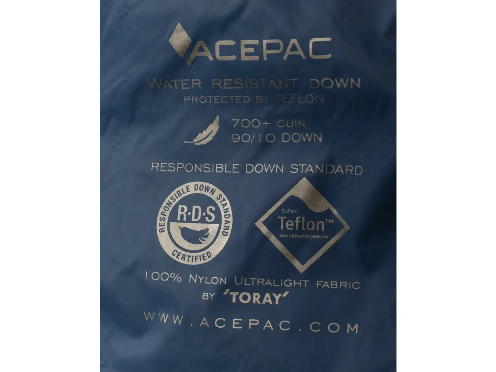 Acepac Micron Herren Daunenjacke Blau
