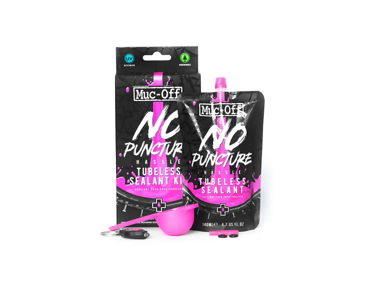 Muc Off Kein Pannen-Ärger Dichtmittel 140 ml Kit