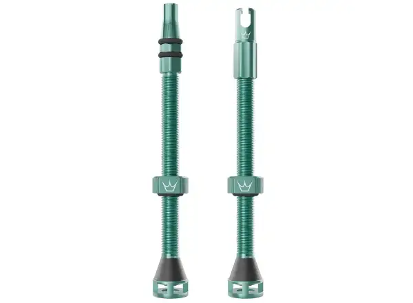 Peatys Holeshot Fast Flow Tubeless-Ventile 80 mm Jade