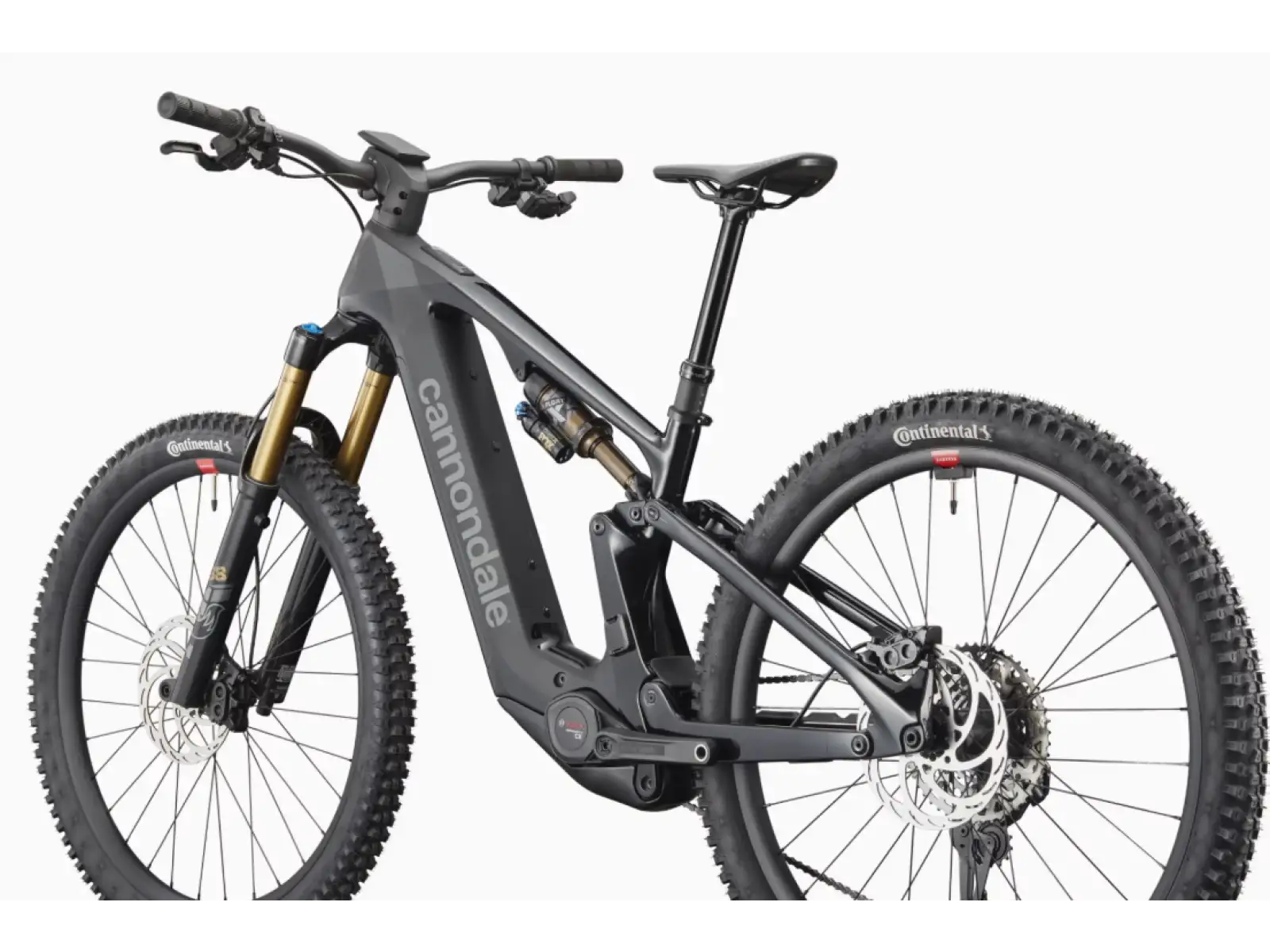 Cannondale Moterra Carbon 1 vollgefedertes E-Bike Matte Black (BBQ)