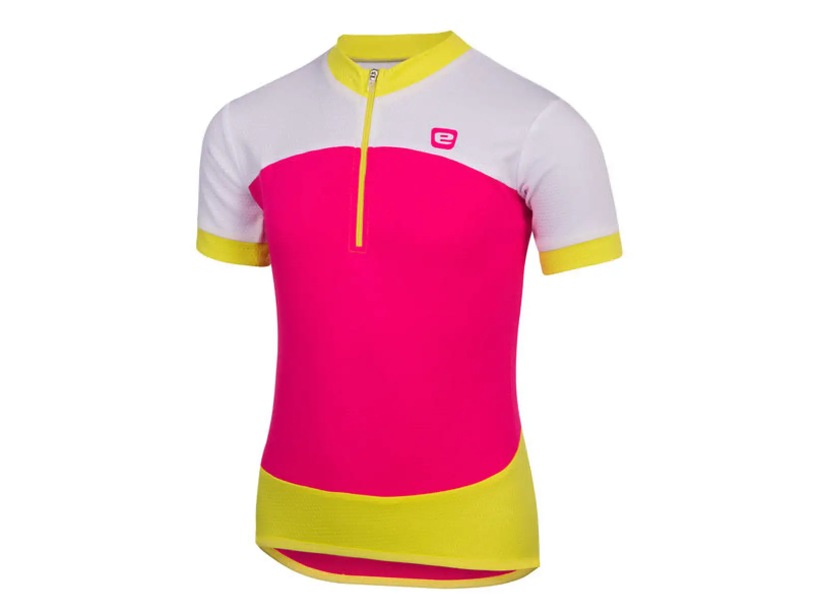 Etape Peddy Kinder Kurzarmtrikot pink/lime