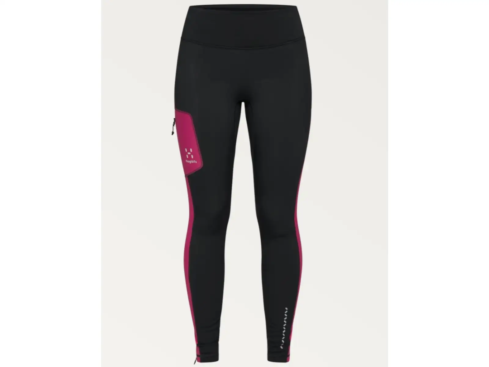 Haglöfs L.I.M Winter elastische Damenhose dunkelgrau/rosa