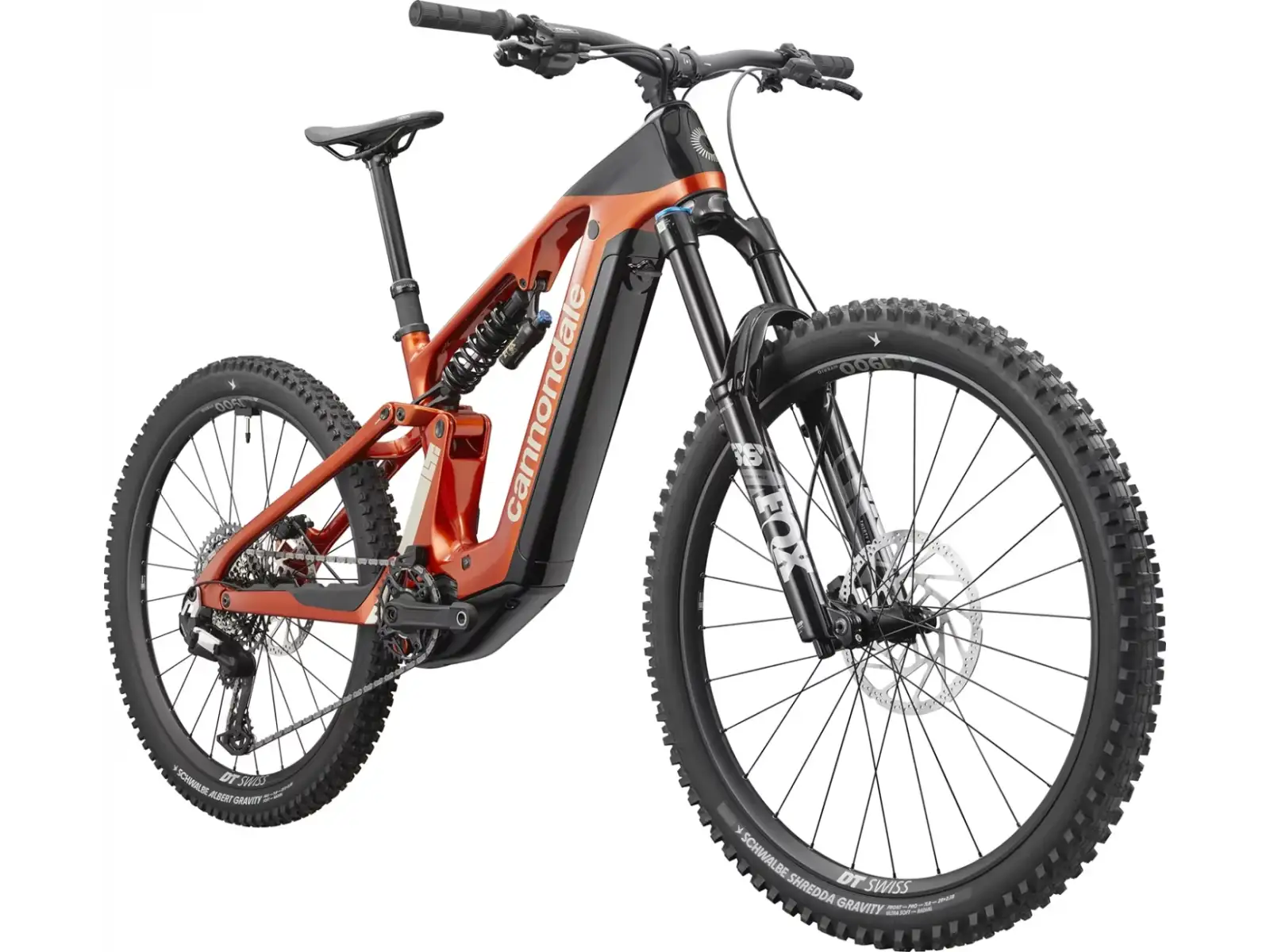 Cannondale Moterra Carbon LT 1 vollgefedertes E-Bike Fire Orange (FOR)