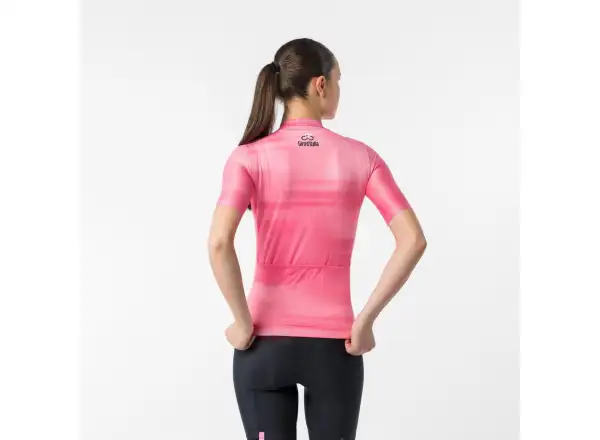 Castelli Giro109 Competizione 4 Damen-Trikot Kurzarm Rosa Giro