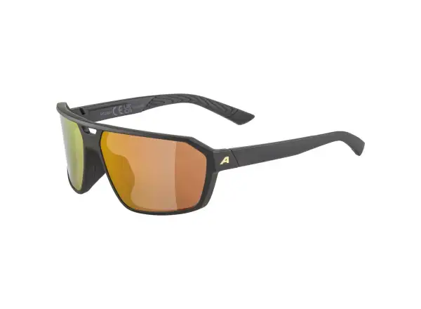 Alpina Swift Brille Black-Gold Matt