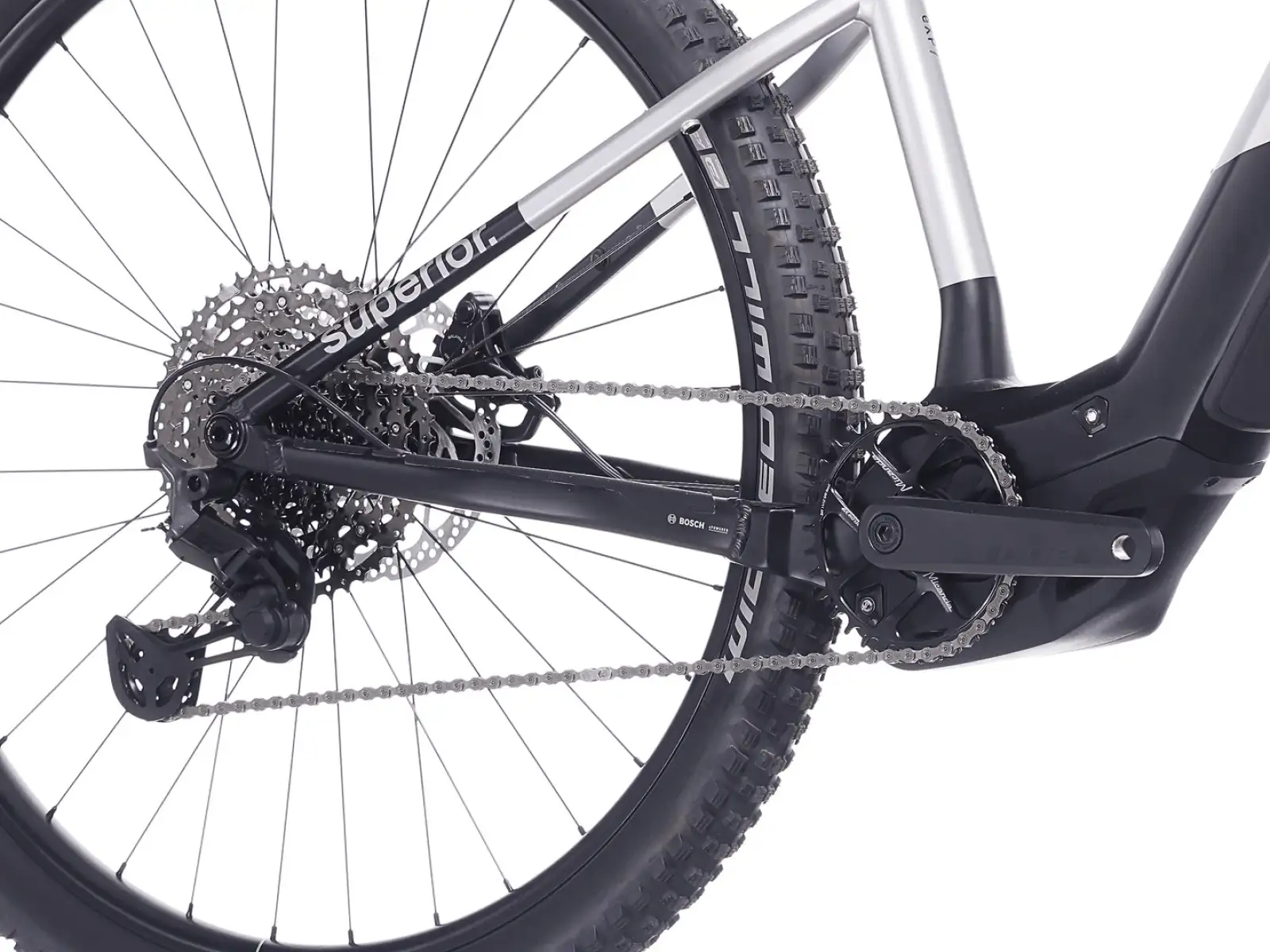 Superior eXP 6.5 E-Mountainbike Matte Dark Chrome/Black