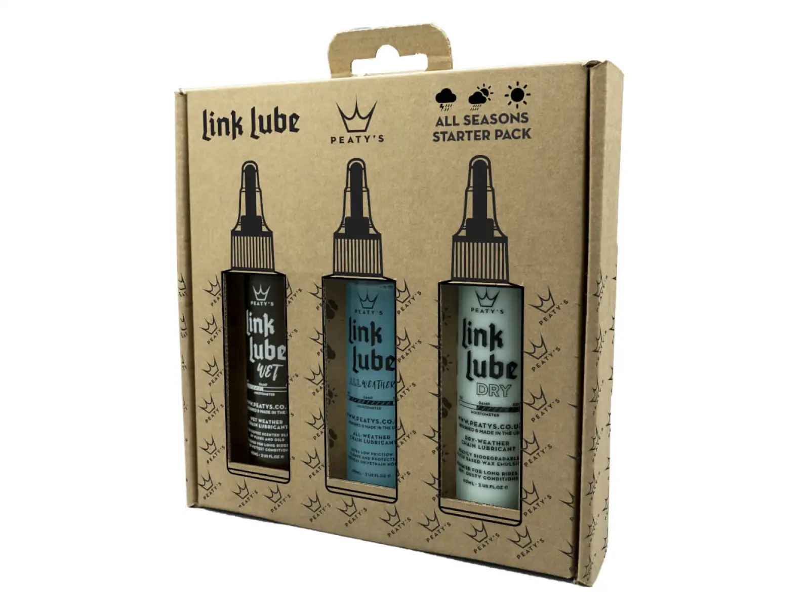 Peatys Linklube All Seasons set Schmierstoffe 3x60 ml