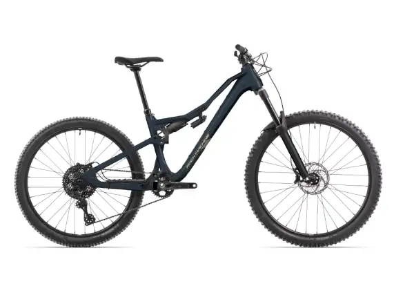 Rock Machine Whizz FS I 50 Mountainbike Matte Milliardär Blau.