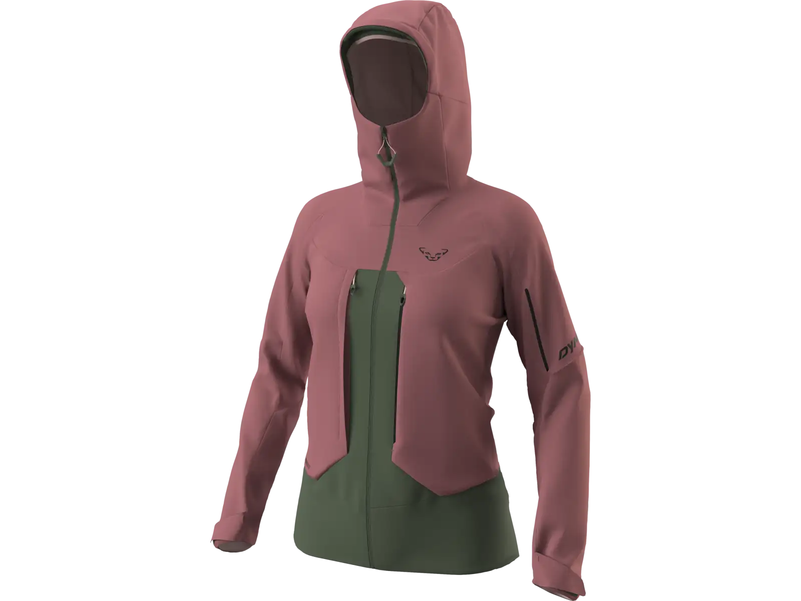 Dynafit Tigard 3L Stretch Damenjacke Dark Rose