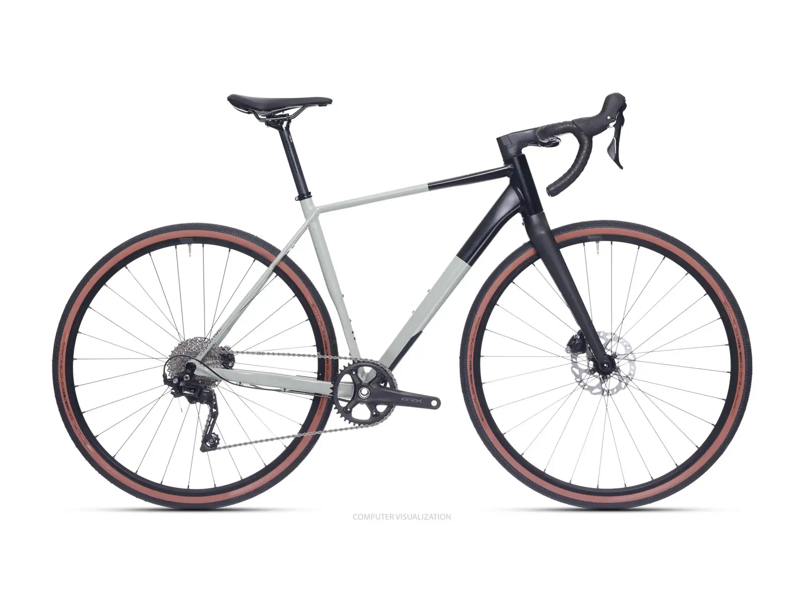 Superior XR 6.3 GR Gravel Fahrrad Matte Green Grey/Black