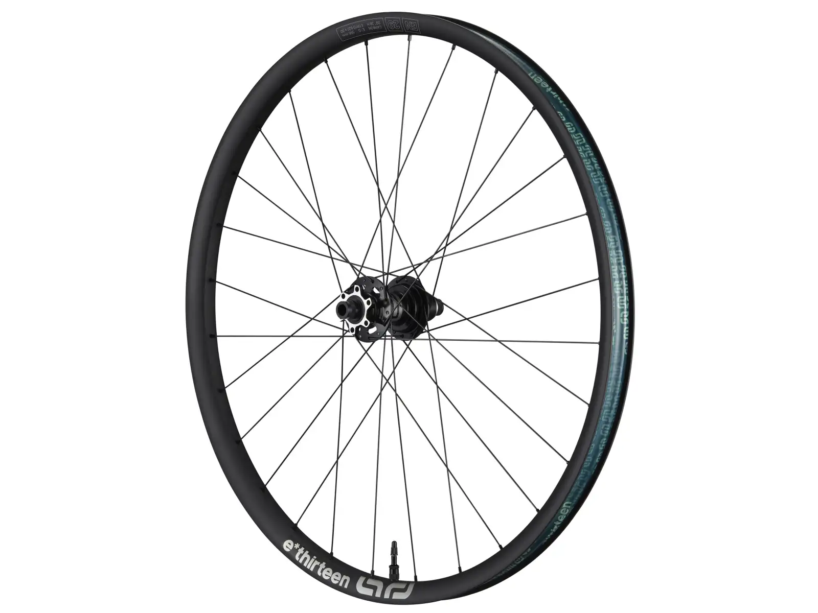 E-13 Schlingel Race Carbon Boost 29" Hinterrad mit XD Freilaufkörper Schwarz 