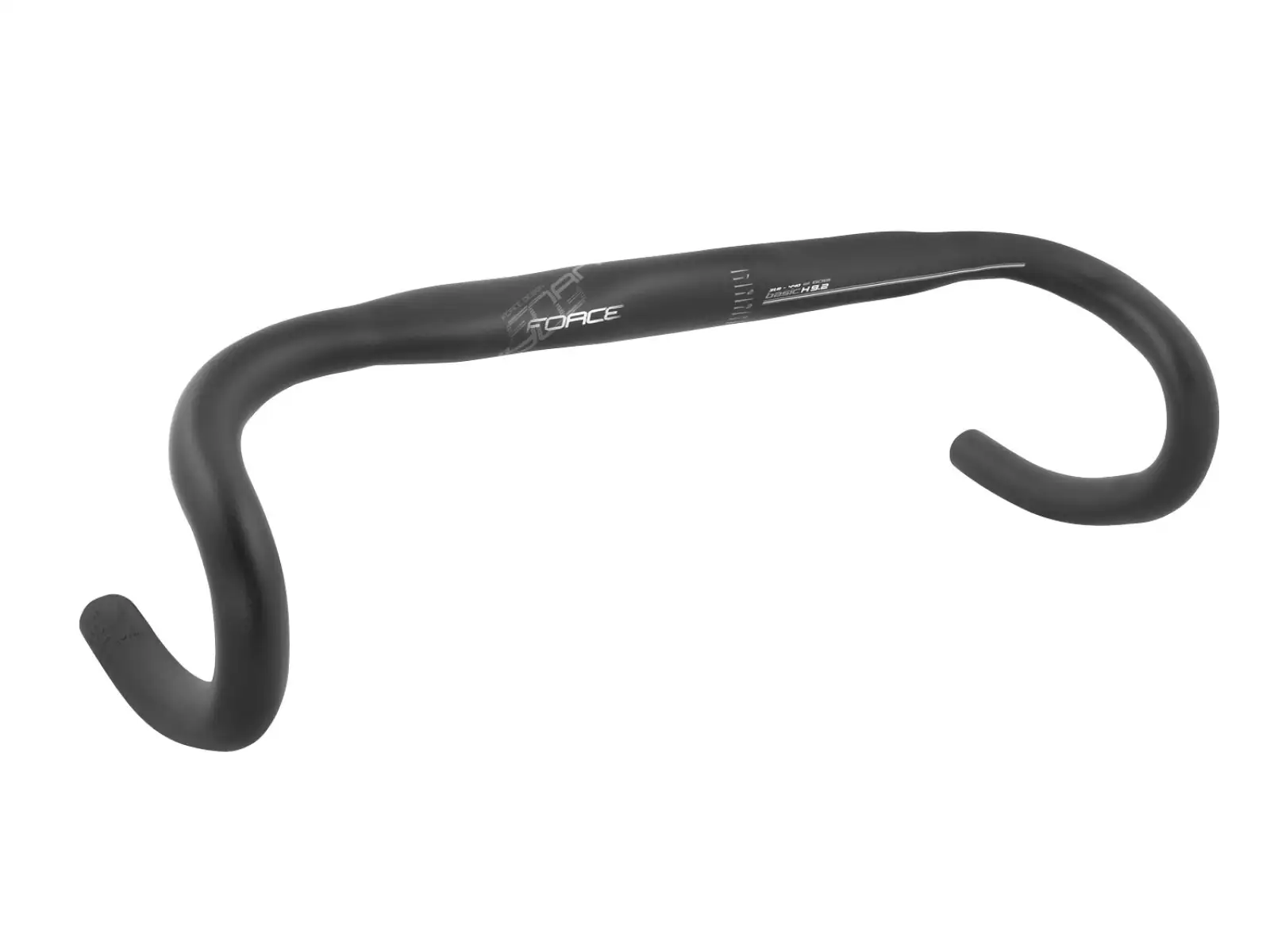 Force Road H9.2 Lenker in mattem Schwarz