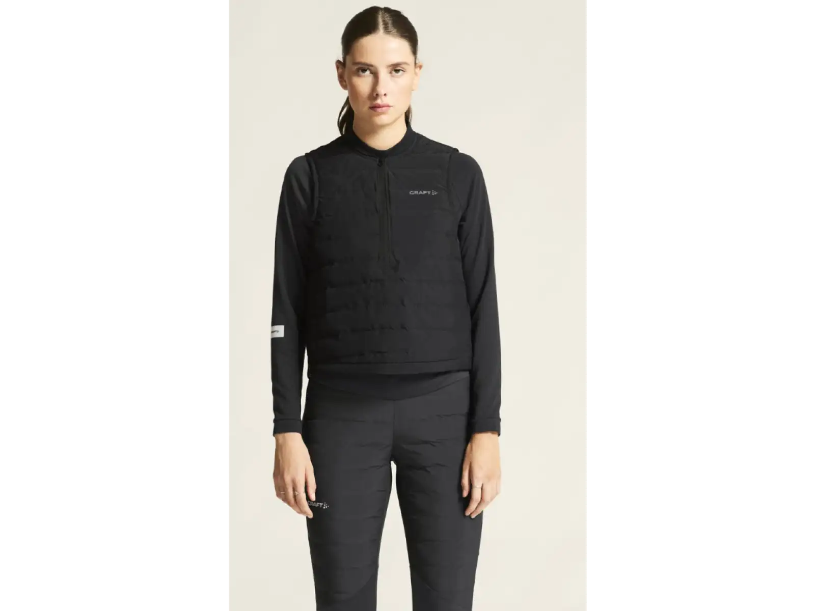 CRAFT SubZ 5 Damen Laufweste schwarz