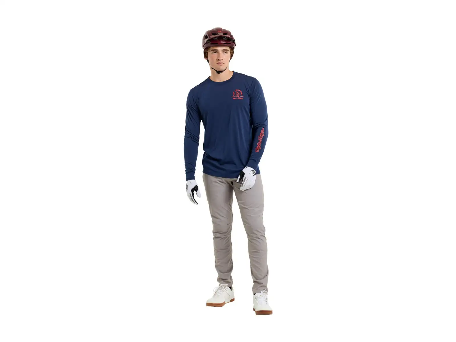 Troy Lee Designs Skyline Ride Herren-Trikot Langarm Locals/Midnight