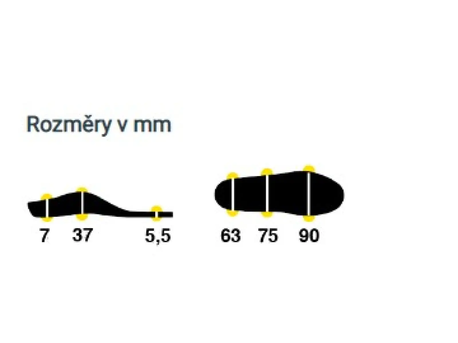 Sidas 3feet Merino High Arch Einlagen hohe Fußgewölbe 1 Paar